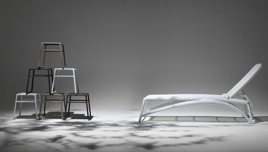 Nardi Folio Sun Lounger