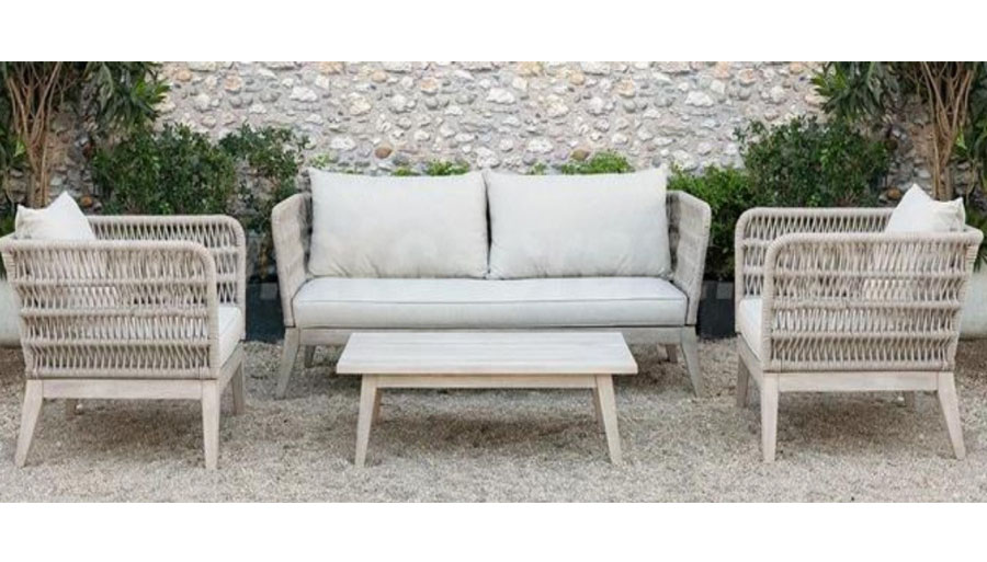 Rope Dining Set 6-Seater
